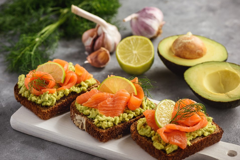 Avocado Toast with Smoked Salmon