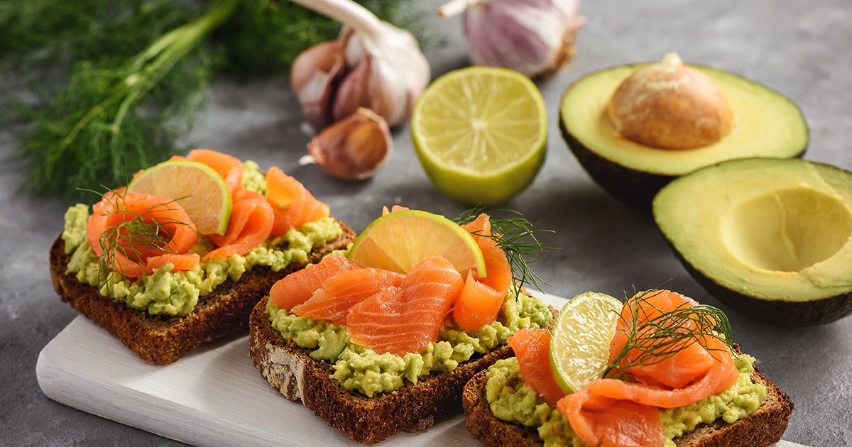 Avocado Toast with Smoked Salmon
