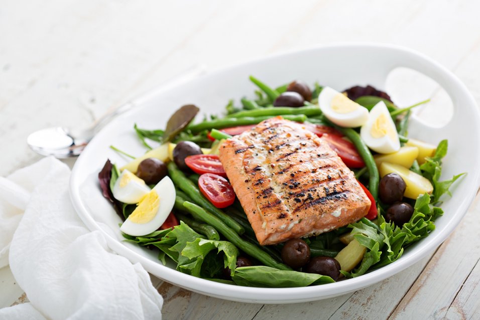 Salmon Niçoise Salad