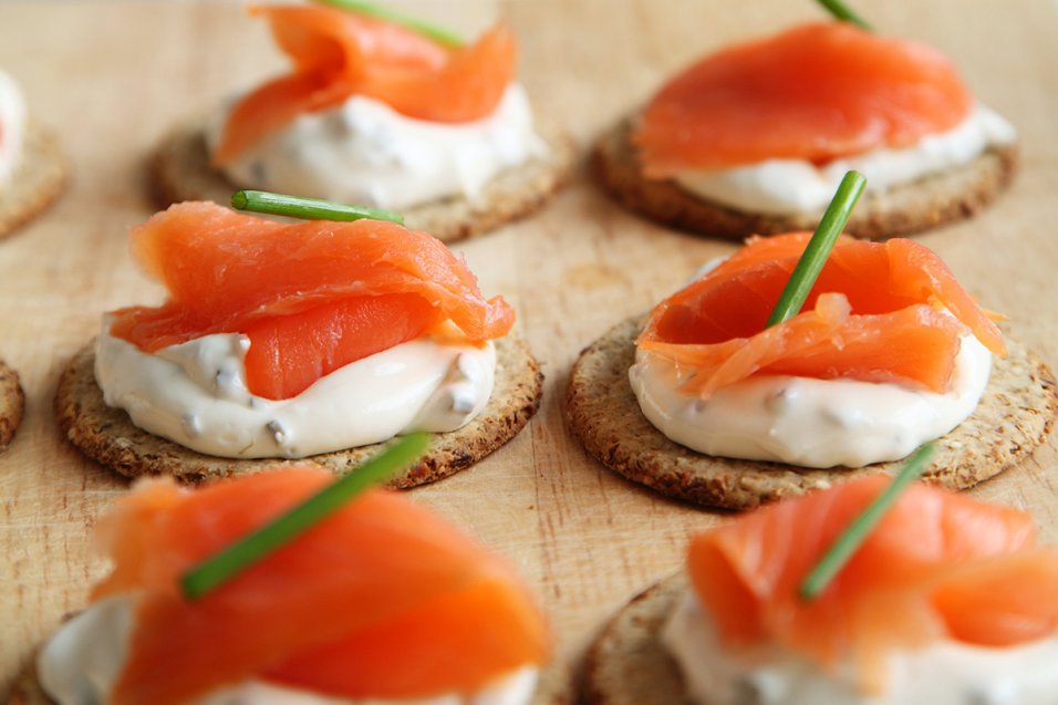 Smoked Salmon Crostini