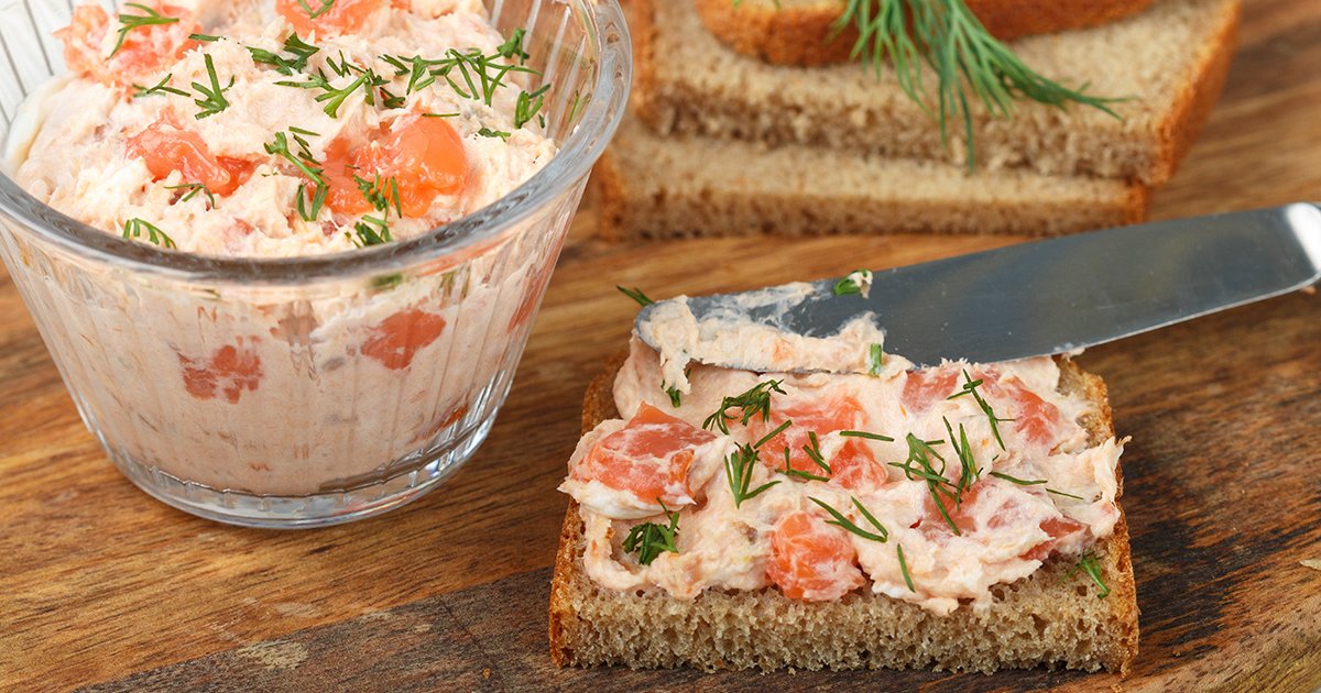 Spicy Smoked Salmon Spread Aquabounty 8852